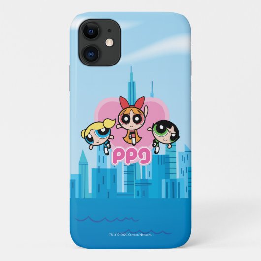 Powerpuffガールズチーム素晴らし Case-Mate iPhoneケース (裏面)