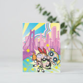 Powerpuffガールズルール インビテーションポストカード (スタンド正面)