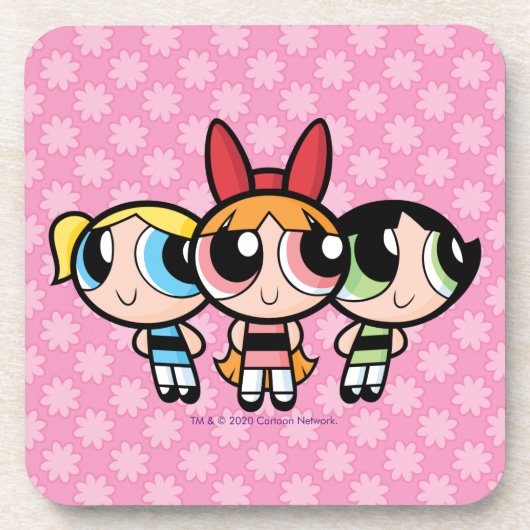 Powerpuff女の子：砂糖、スパイス、すべていい コースター (正面)