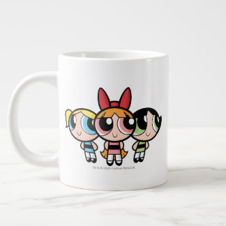 Powerpuff女の子：砂糖、スパイス、すべていい ジャンボコーヒーマグカップ