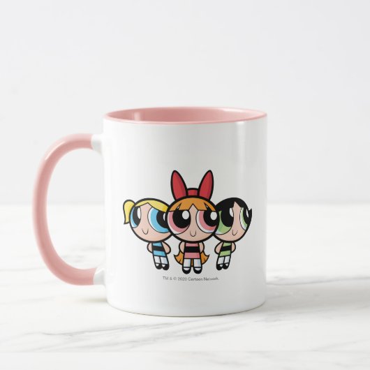 Powerpuff女の子：砂糖、スパイス、すべていい マグカップ (左)