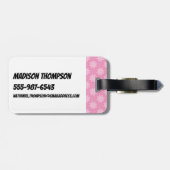 Powerpuff女の子:砂糖、スパイス、すべていい ラゲッジタグ (裏面横)