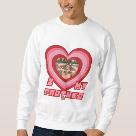 PowerPuff Dingusハート – パートナー スウェットシャツ (正面)