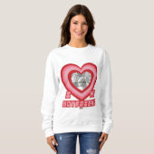 PowerPuff Dingusハート – ボーイフレンド スウェットシャツ (正面フル)