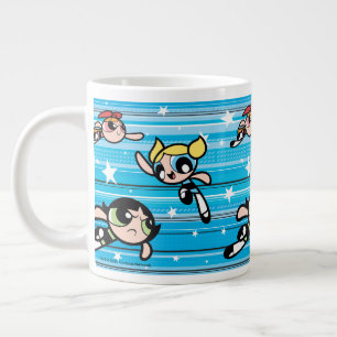 PowerPuff Girlsの星型 ジャンボコーヒーマグカップ