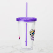 Powerpuff Girlsチームロゴ アクリルタンブラー (右)