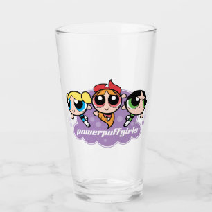 Powerpuff Girlsチームロゴ タンブラーグラス