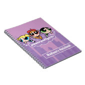 Powerpuff Girlsチームロゴ ノートブック (右側)