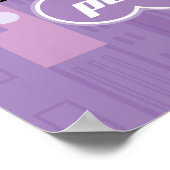 Powerpuff Girlsチームロゴ ポスター (角)