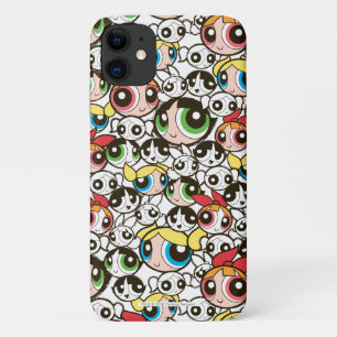 PowerPuff Girls顔パターン iPhone 11 ケース