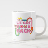Powerpuff Girls:私たち得はあなたの背中 ジャンボコーヒーマグカップ (右)