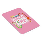 Powerpuff Girls：私たち得はあなたの背中 マグネット (右側)