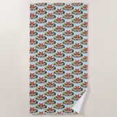 powerpuff girls Beach Towel ビーチタオル (正面)