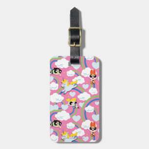 Powerpuff Girls & Donny Rainbow Pattern ラゲッジタグ