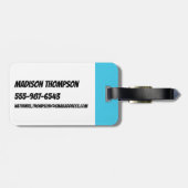 Powerpuff Girls Fly Through The Sky ラゲッジタグ (裏面横)