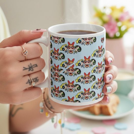 powerpuff girls Giant Coffee Mug ジャンボコーヒーマグカップ