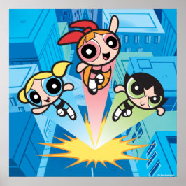 Powerpuff Girls Launch Into The Air ポスター