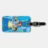 Powerpuff Girls Launch Into The Air ラゲッジタグ (正面横)