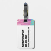 Powerpuff Girls Rule ラゲッジタグ (裏面縦)