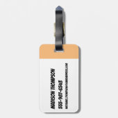 Powerpuff Girls Save The Day ラゲッジタグ (裏面縦)