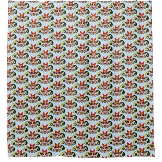powerpuff girls Shower Curtain シャワーカーテン (正面)