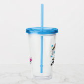 Powerpuff Girls Star Pattern アクリルタンブラー (右)