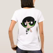 Powerpuff girls Tシャツグリーン Tシャツ (裏面)