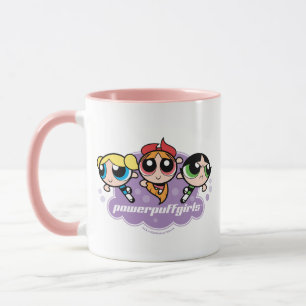 PowerPuff Girls teamのロゴ マグカップ