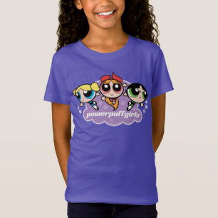 PowerPuff Girls teamのロゴ Tシャツ