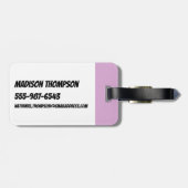 Powerpuff Girls Team Logo ラゲッジタグ (裏面横)