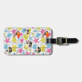 Powerpuff Girls Townsville Pattern ラゲッジタグ (正面横)