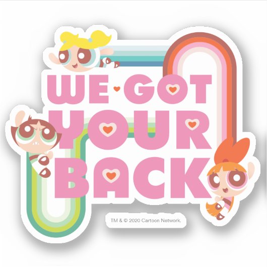 Powerpuff Girls: We Got Your Back シール (正面)