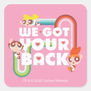 Powerpuff Girls: We Got Your Back スクエアシール