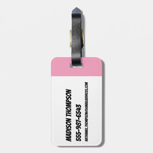 Powerpuff Girls: We Got Your Back ラゲッジタグ (裏面縦)