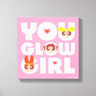 Powerpuff Girls: You Glow Girl キャンバスプリント