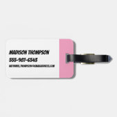 Powerpuff Girls: You Glow Girl ラゲッジタグ (裏面横)