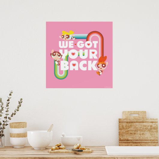 PowerPufg Gails:お得手元 ポスター (キッチン)