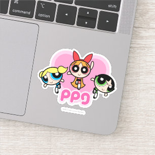 Powerpufh Girlsチーム素晴らし シール