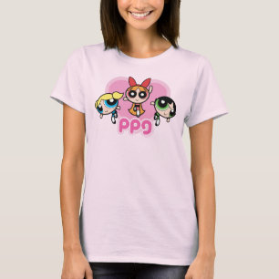 Powerpufh Girlsチーム素晴らし Tシャツ