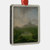 Powerscourtの郡ウィックロー、c.1760-2 (油の眺め メタルオーナメント (右)