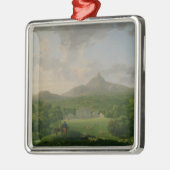 Powerscourtの郡ウィックロー、c.1760-2 (油の眺め メタルオーナメント (左)