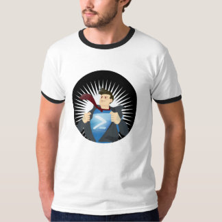 PowerShellのスーパーヒーローのTシャツ Tシャツ
