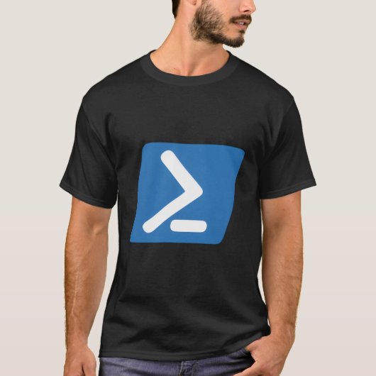 Powershellコードの開発 Tシャツ (正面)