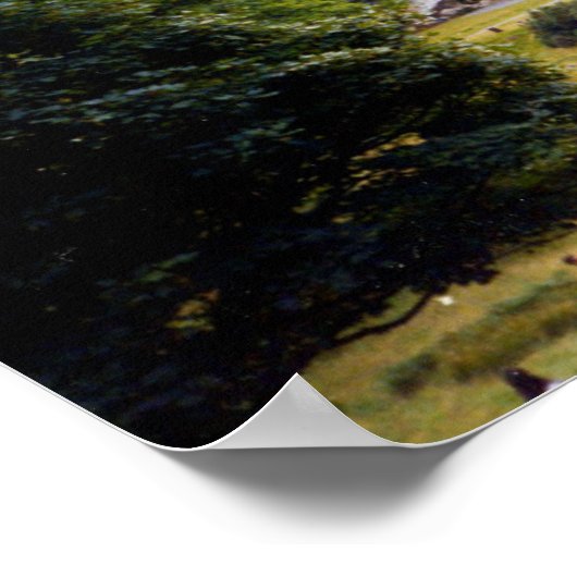 Powershoutのツリー滝 ポスター (角)