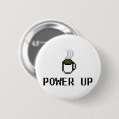 powerup 缶バッジ (正面&裏面)