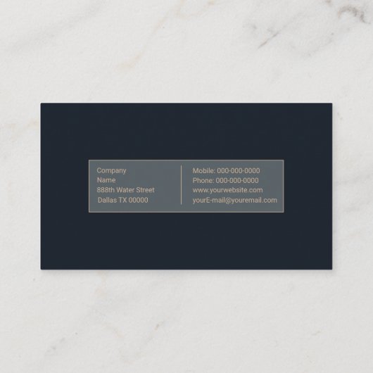 Powerwashing 名刺 (裏面)