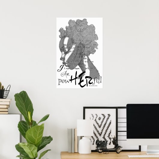powHERfulポスター ポスター (ホームオフィス)