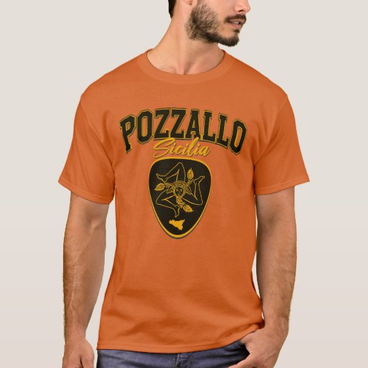 Pozzallo Sicilia  T-Shirt Tシャツ (正面)
