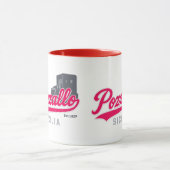Pozzallo Sicilia Torre Cabrera Mug  マグカップ (中央)
