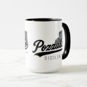 Pozzallo Sicilia Torre Cabrera Mug  マグカップ (正面右)